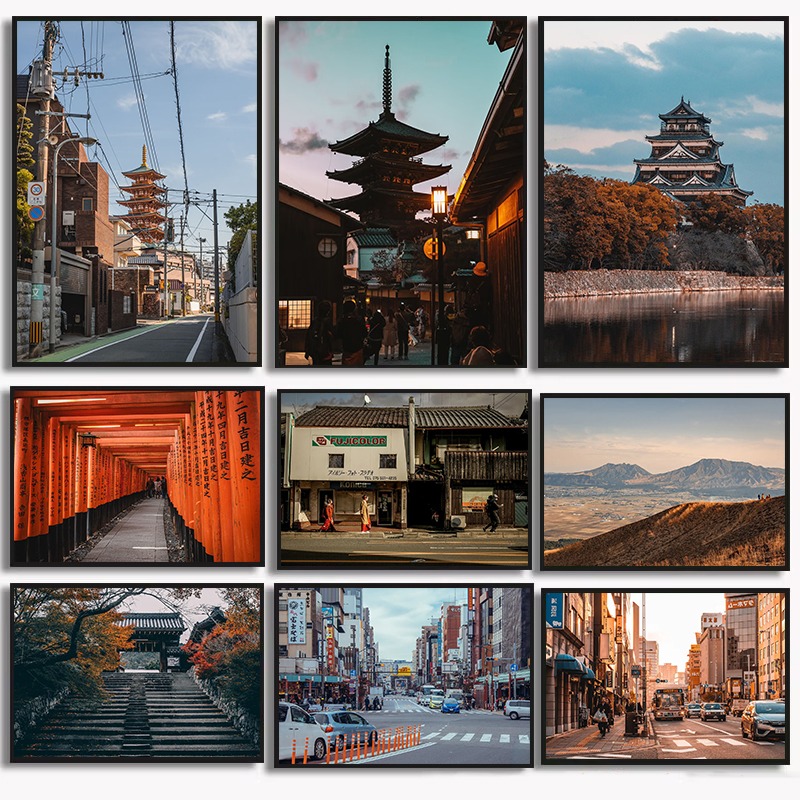 Vintage Collectible Posters - Stampa su tela della collezione Vintage