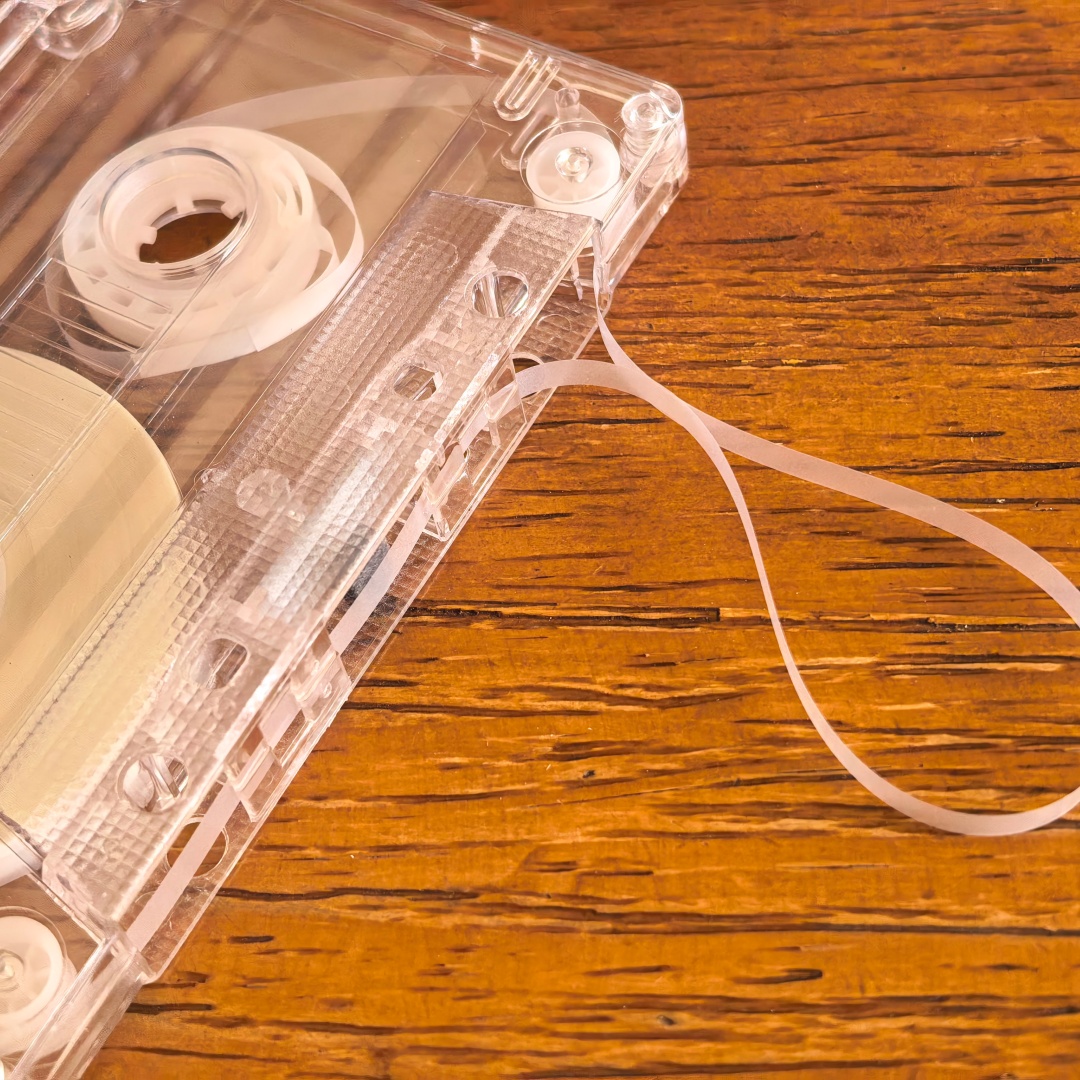 Cassette Tape Head - Nastro leader per cassette 3,81 mm