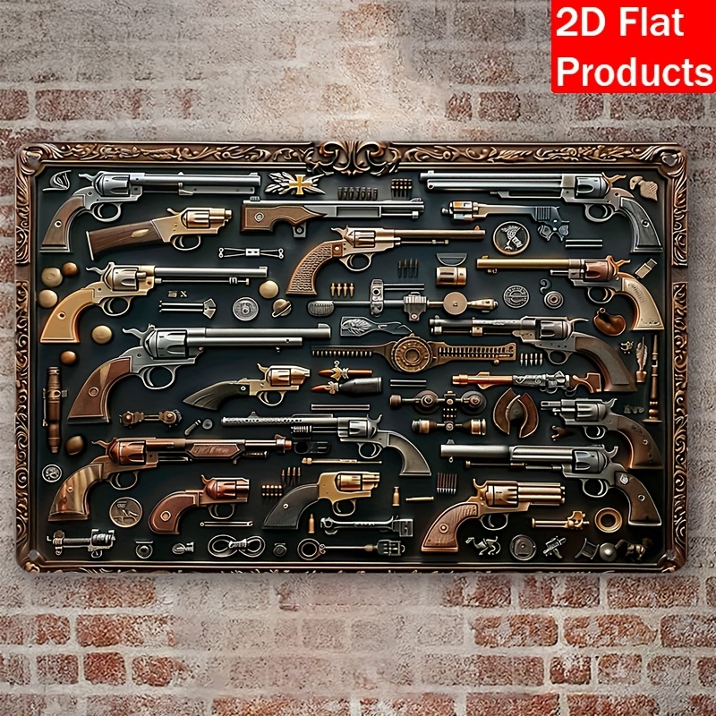 Vintage Collectible Guns - Collezione Vintage 2026: Targhe e Ornamenti