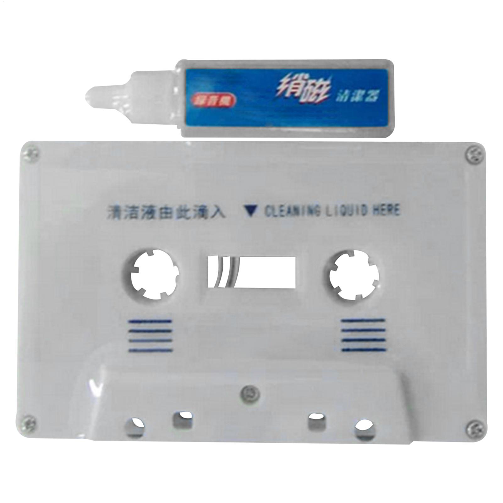 Cassette Tape Head - Kit di Pulizia per Cassette Audio: