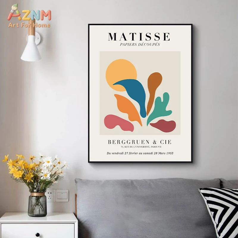 Vintage Collectible Posters - AZNM Dipinto su tela Vintage Henri