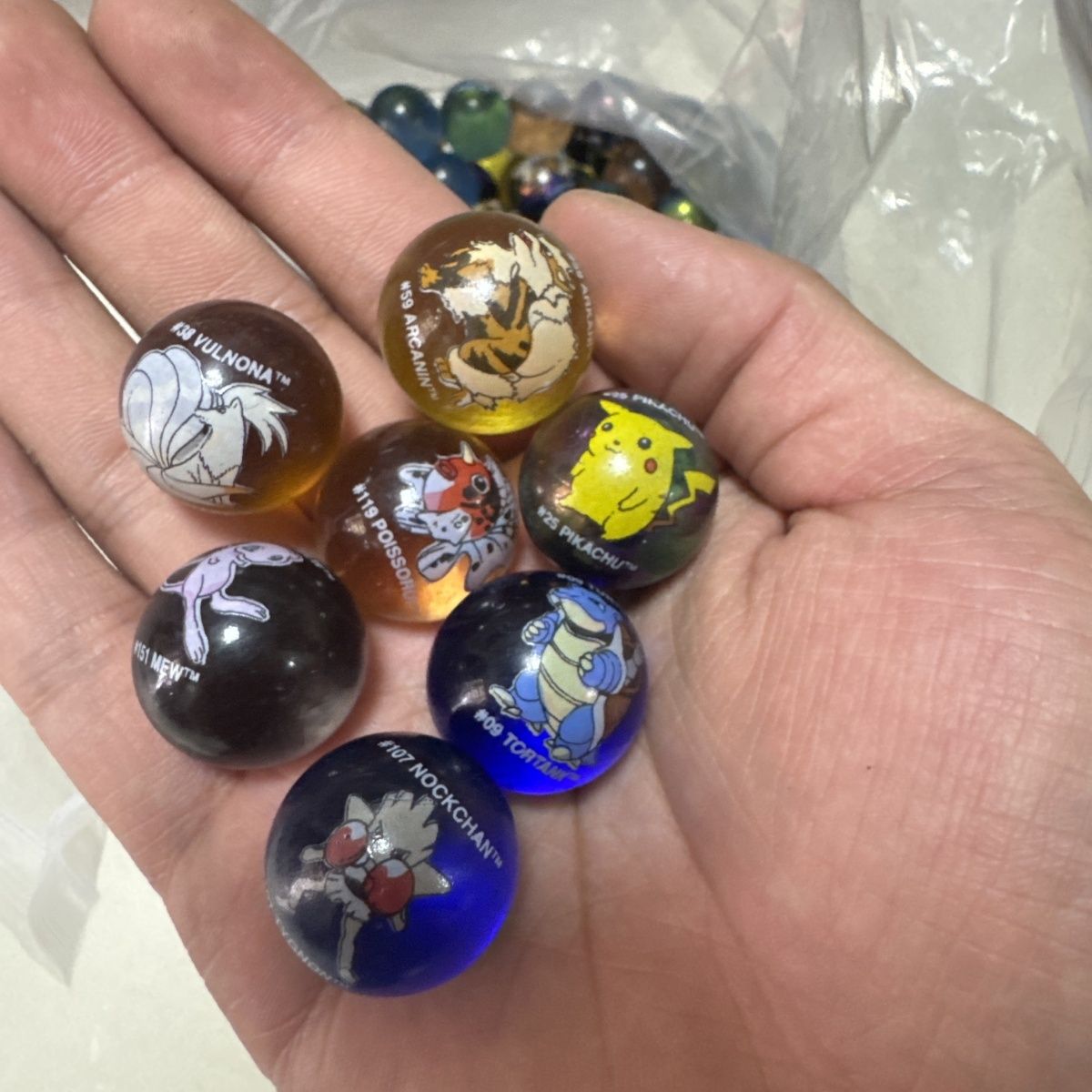 Merchandise ufficiale Pokémon  - Vintage Collectible Marbles recensione e prezzo