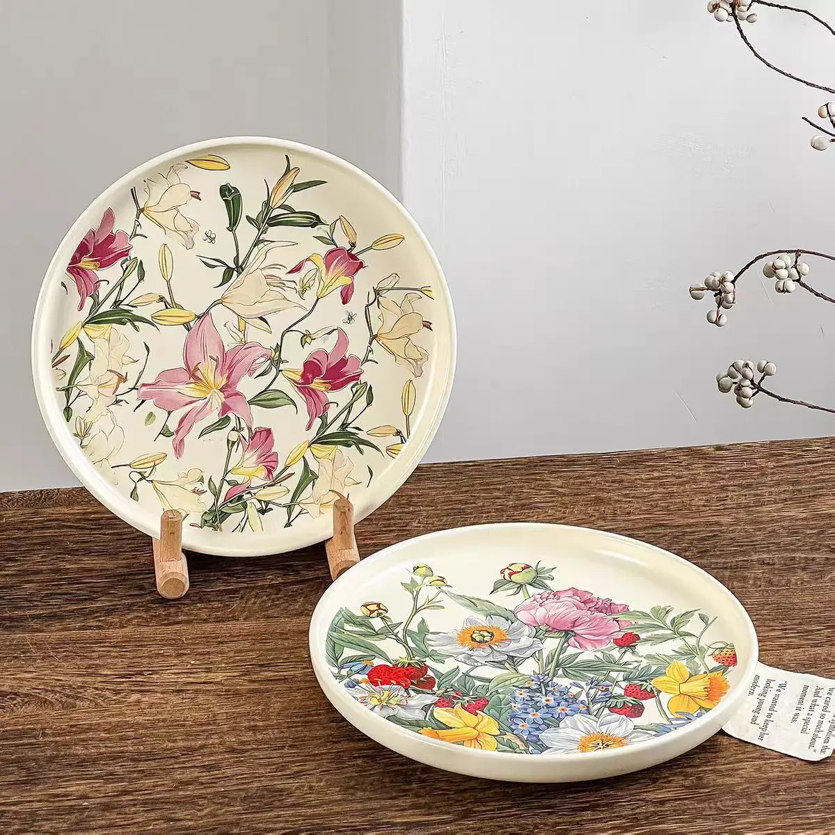 Piatto in Ceramica Floreale Cr - Vintage Collectible Dishes recensione e prezzo