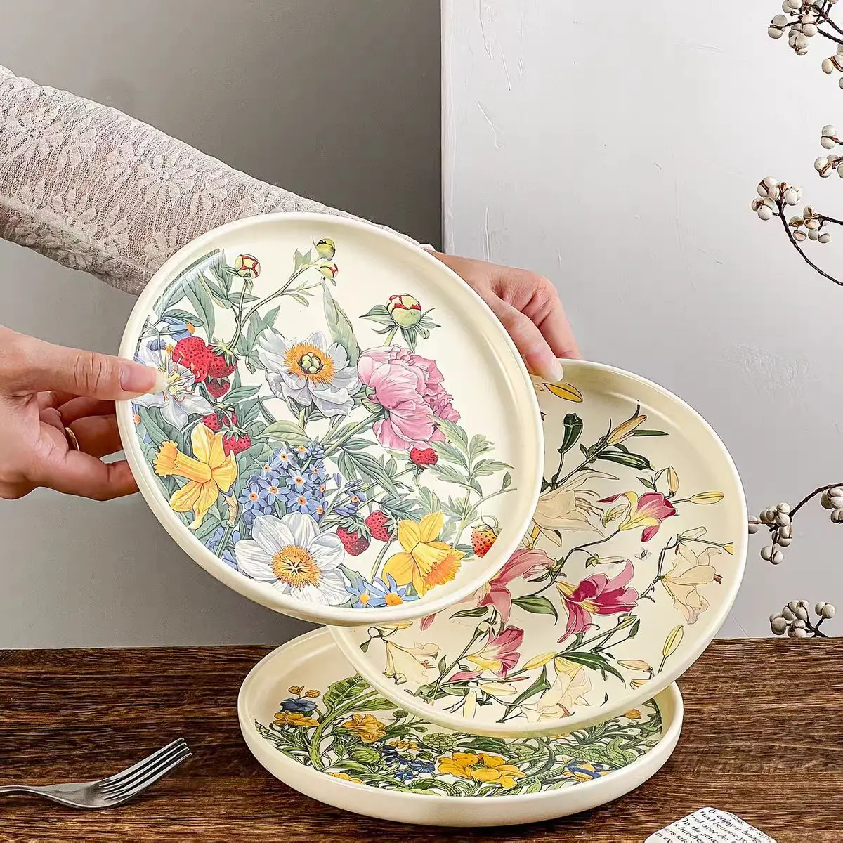 Piatto in Ceramica Floreale Cr - Vintage Collectible Dishes recensione e prezzo