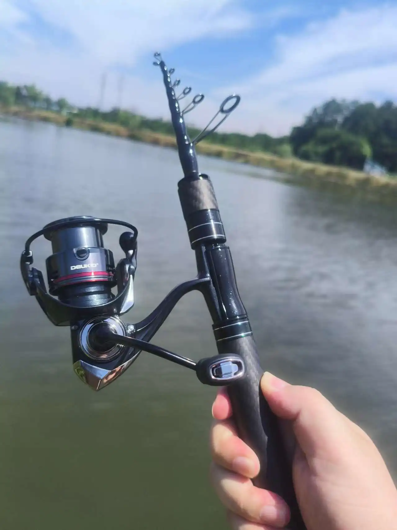 DEUKIO Set Canna da Pesca e Mu - Developing Tank Reel recensione e prezzo