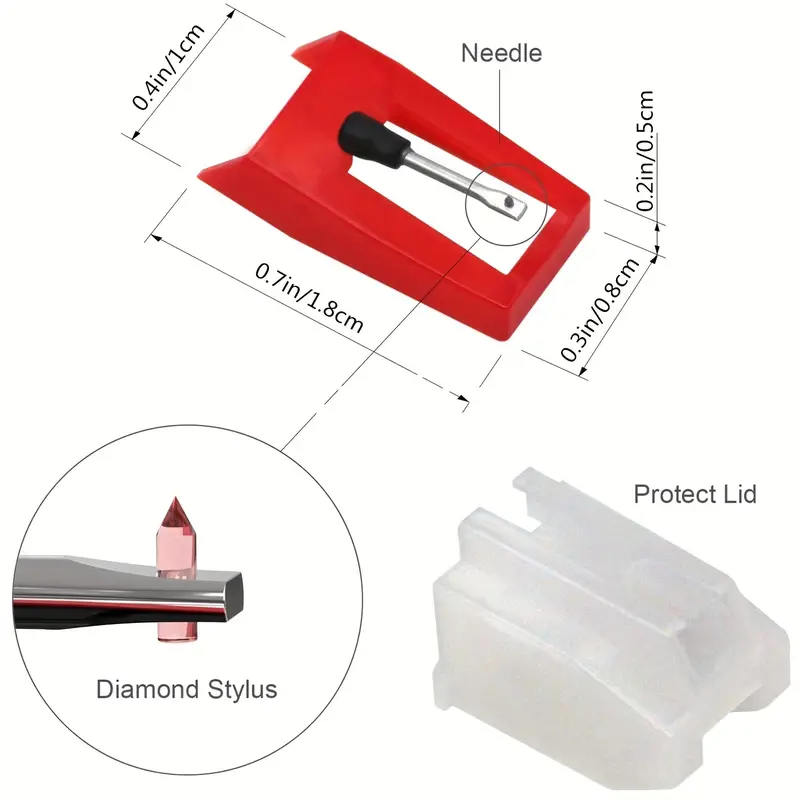 6 aghi per giradischi in rubin - Record Player Needle recensione e prezzo