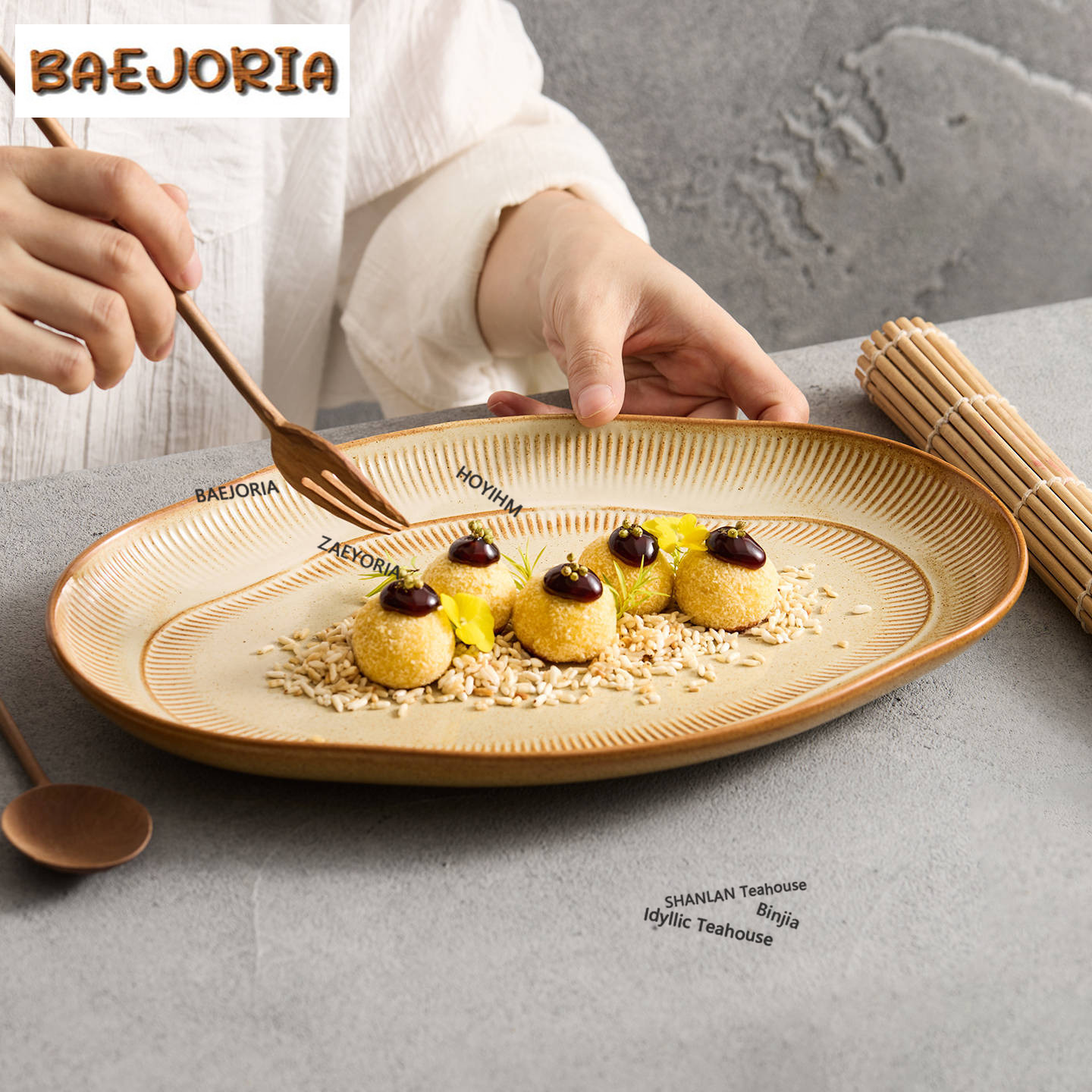 BAEJORIA Kiln Fambe Piatto per - Vintage Collectible Dishes recensione e prezzo