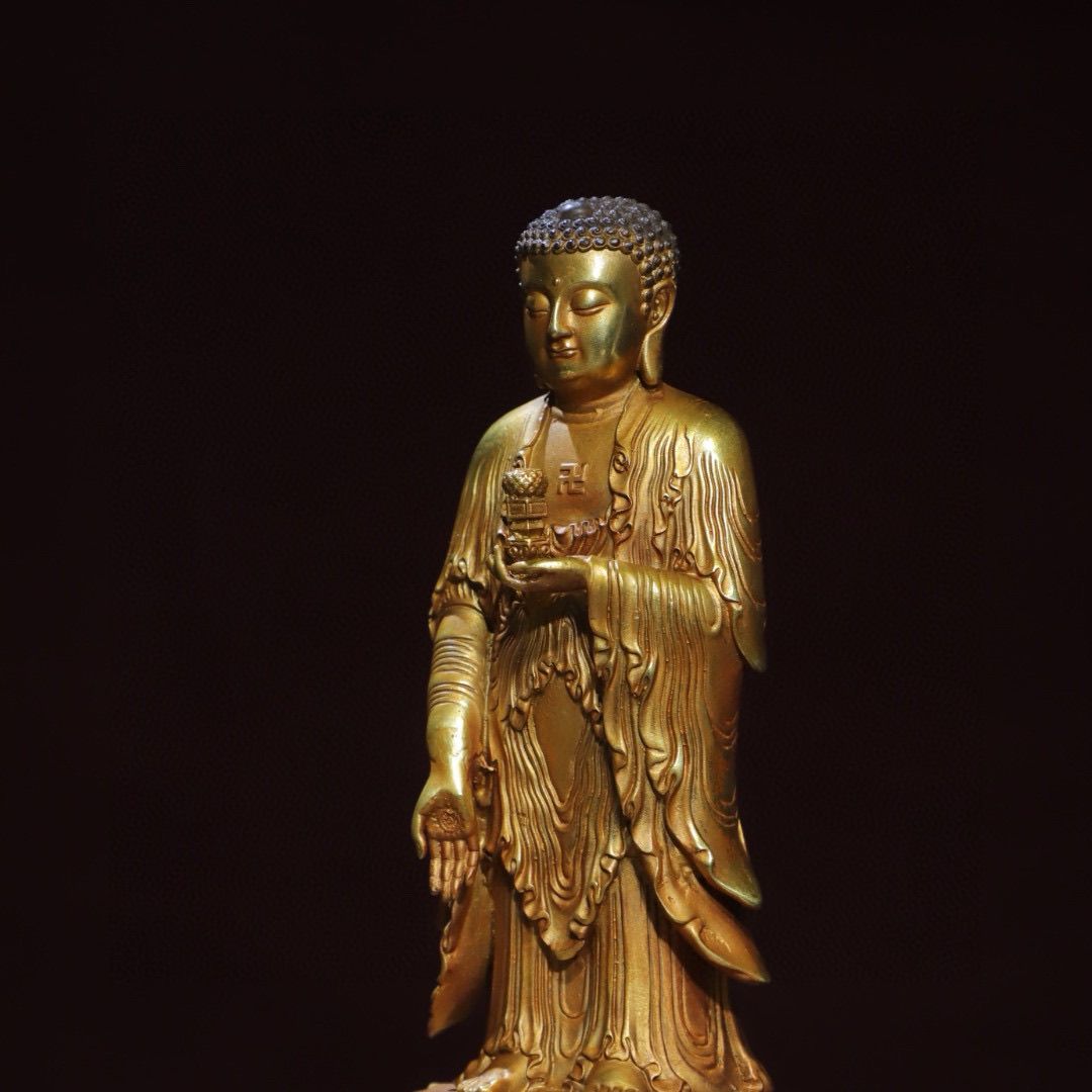 Statua Antica di Amitabha Budd - Vintage Collectible Ornaments recensione e prezzo