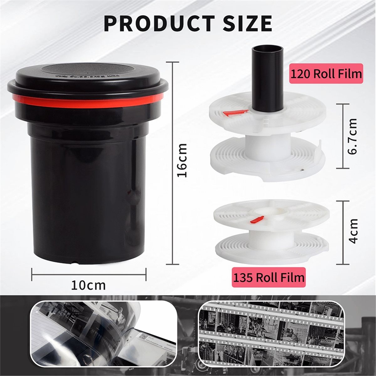 Nuovo 2026 Vasca di sviluppo p - Developing Tank Reel recensione e prezzo