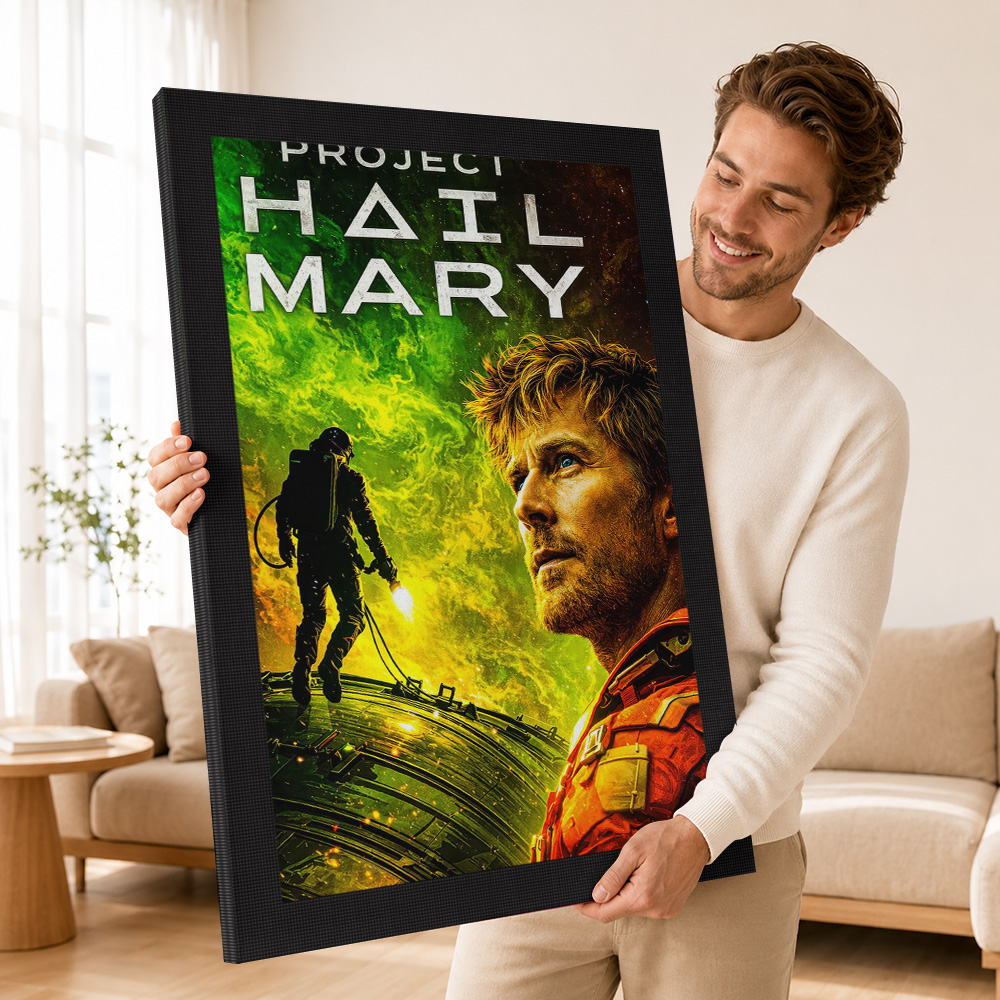 Poster su Tela del Film 