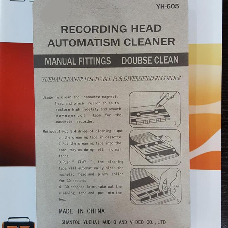 NUOVO Detergente per nastro Re - Cassette Tape Head recensione e prezzo
