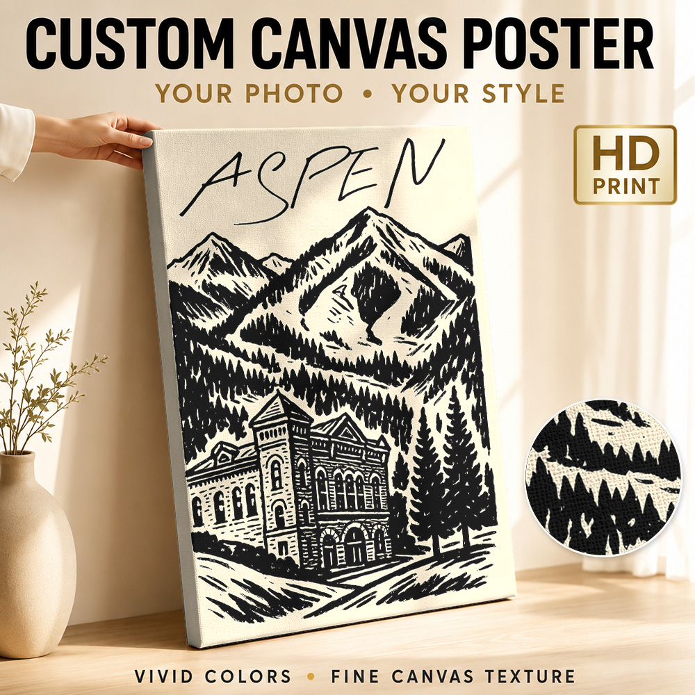 Stampa su Tela Vintage di Aspe - Vintage Collectible Posters recensione e prezzo