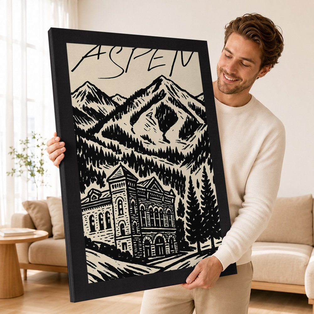Stampa su Tela Vintage di Aspe - Vintage Collectible Posters recensione e prezzo