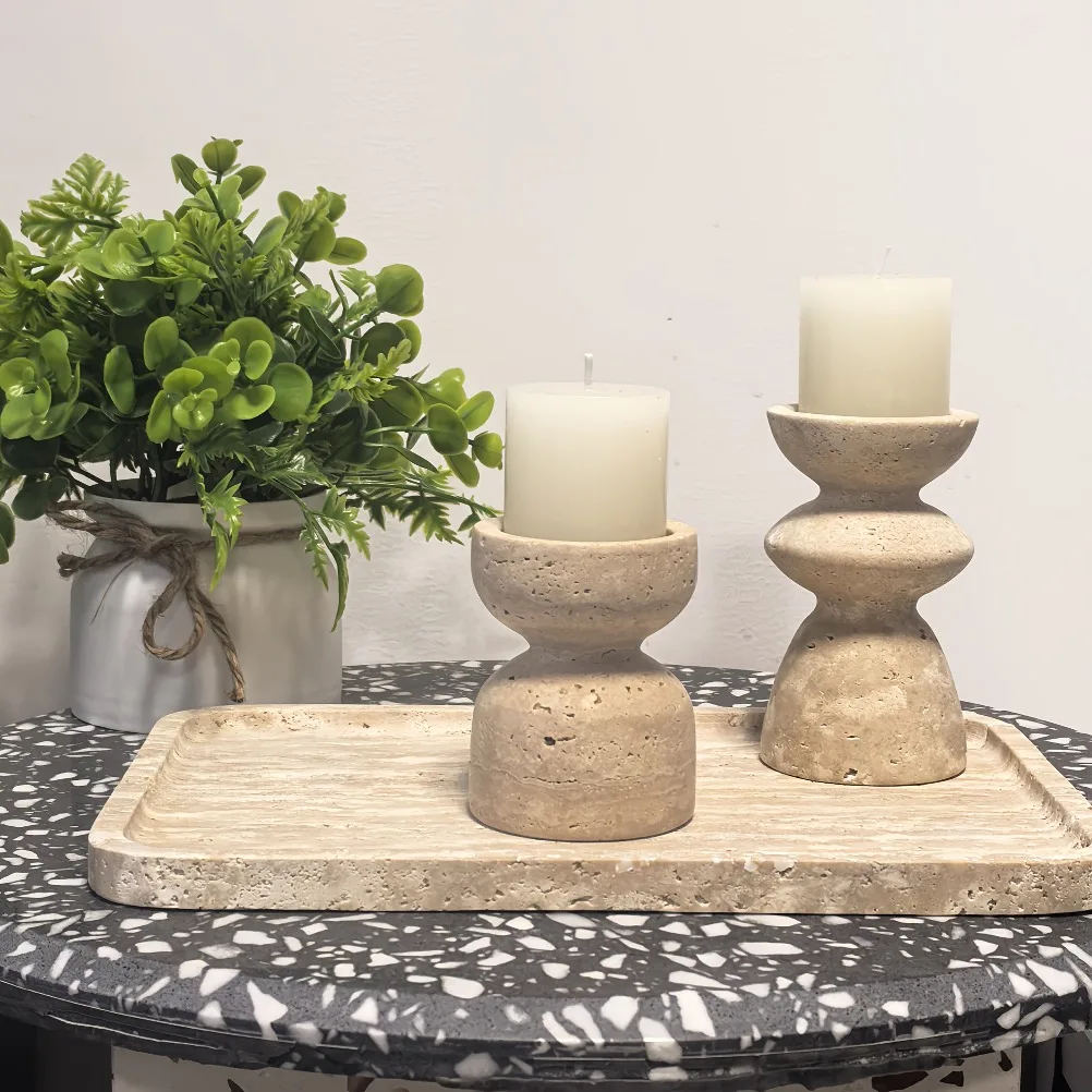 Portacandele Vintage in Marmo, - Vintage Collectible Marbles recensione e prezzo