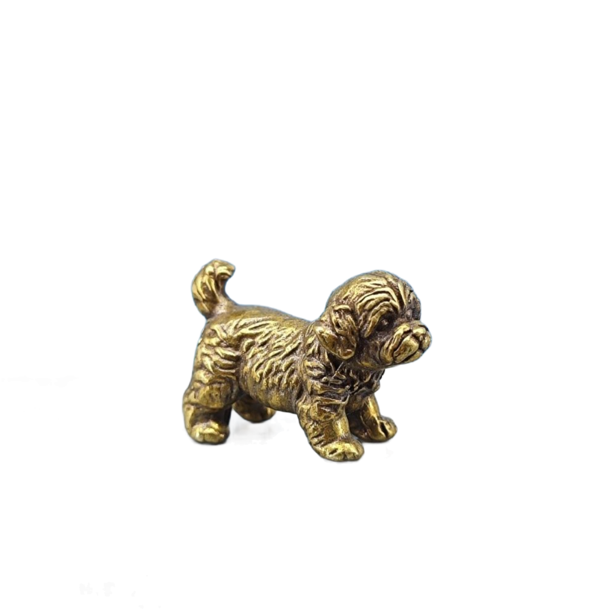 Mini Statua in Ottone di Cane, - Vintage Collectible Teddy Bears recensione e prezzo